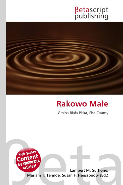 Kniha Rakowo Ma¿e Mariam T. Tennoe