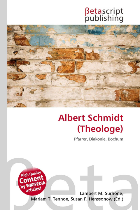 Kniha Albert Schmidt (Theologe) Mariam T. Tennoe