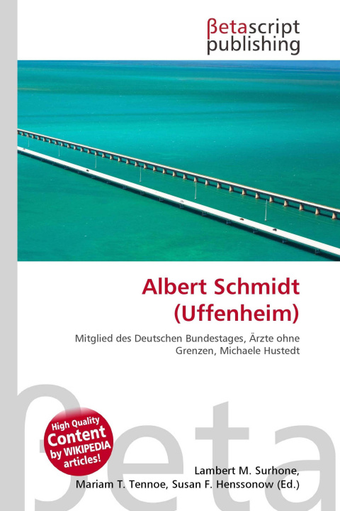 Kniha Albert Schmidt (Uffenheim) Mariam T. Tennoe