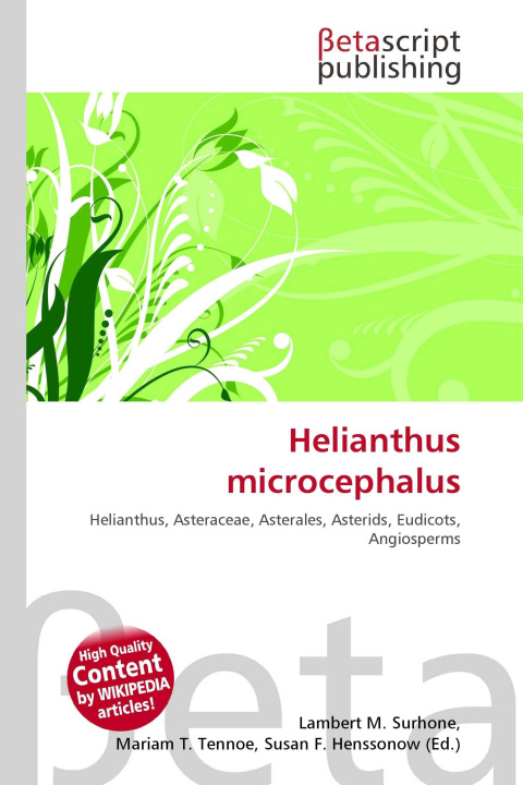 Knjiga Helianthus microcephalus Mariam T. Tennoe