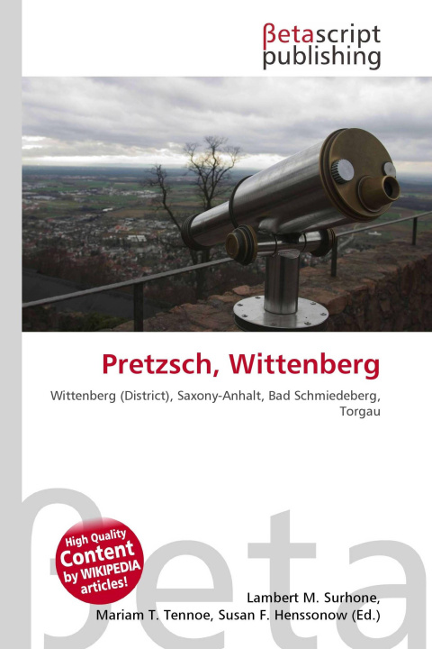 Kniha Pretzsch, Wittenberg Mariam T. Tennoe