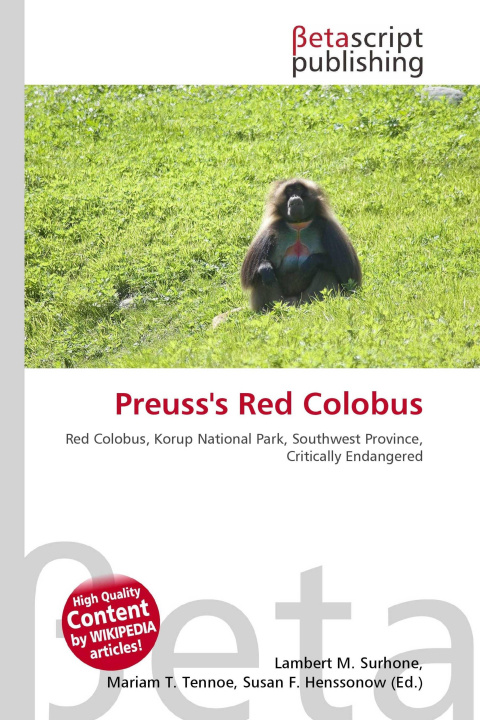 Knjiga Preuss's Red Colobus Mariam T. Tennoe