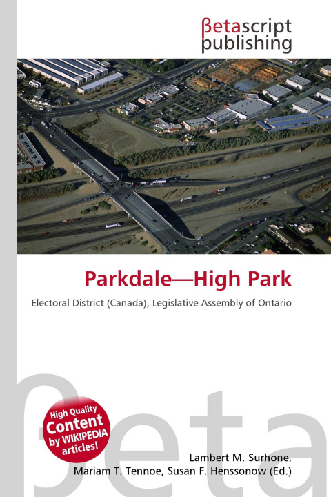 Knjiga Parkdale-High Park Mariam T. Tennoe