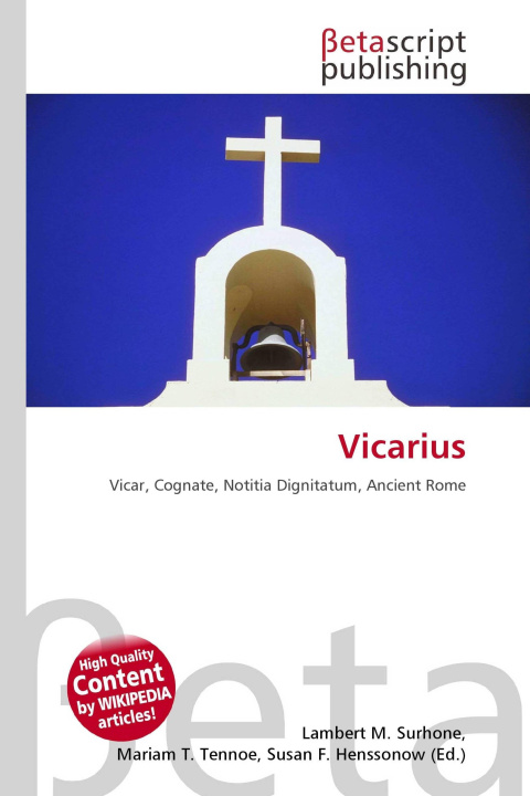Kniha Vicarius Mariam T. Tennoe