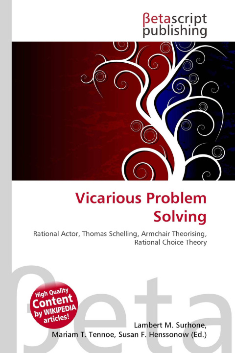 Könyv Vicarious Problem Solving Mariam T. Tennoe