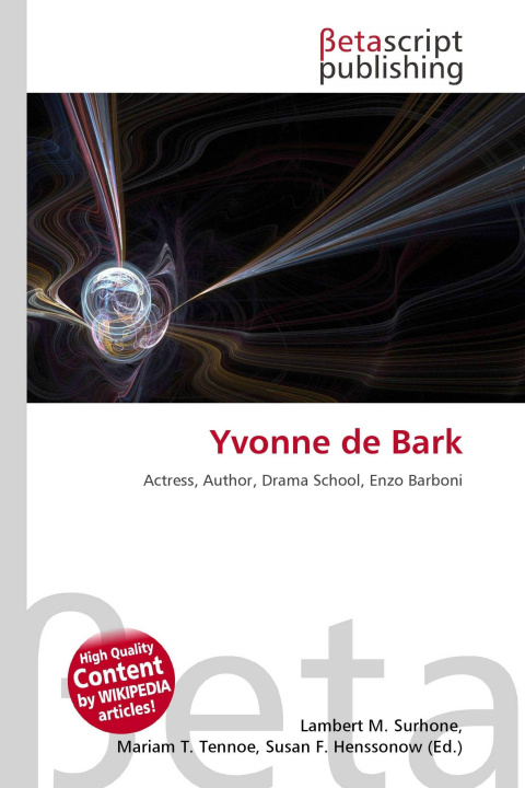 Kniha Yvonne de Bark Mariam T. Tennoe