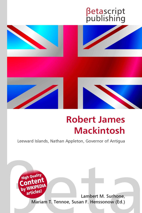 Knjiga Robert James Mackintosh Mariam T. Tennoe