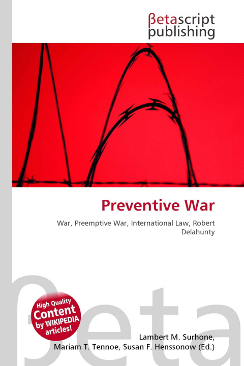 Kniha Preventive War Mariam T. Tennoe
