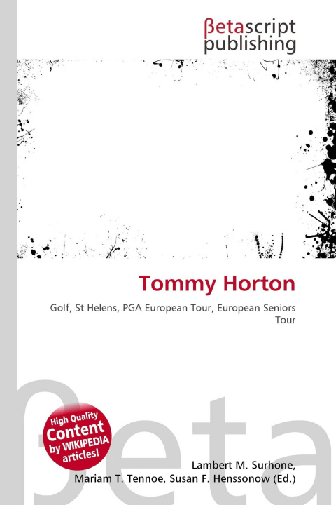 Kniha Tommy Horton Mariam T. Tennoe