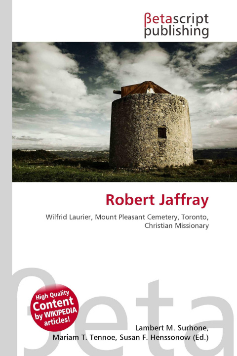 Kniha Robert Jaffray Mariam T. Tennoe