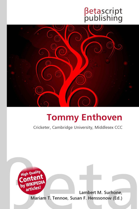 Knjiga Tommy Enthoven Mariam T. Tennoe