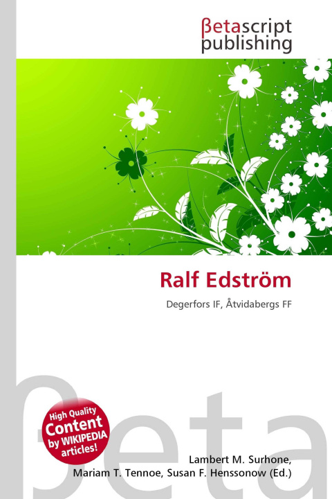 Kniha Ralf Edström Mariam T. Tennoe