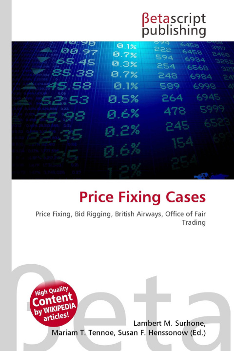 Kniha Price Fixing Cases Mariam T. Tennoe