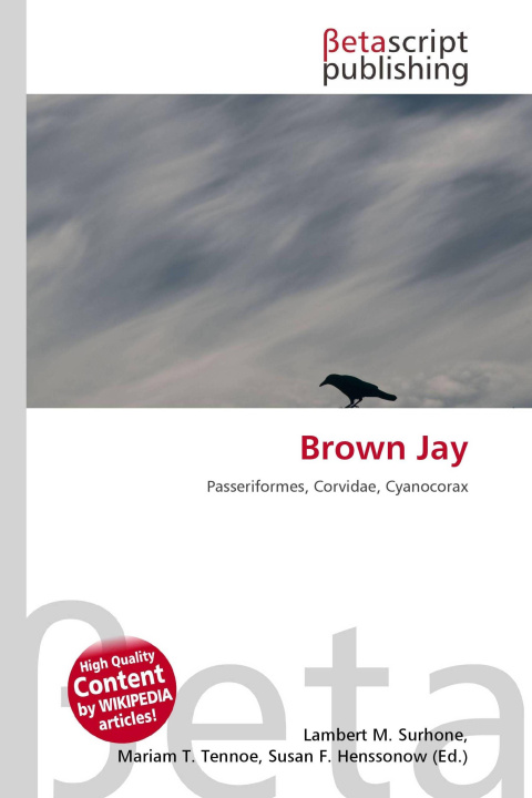 Kniha Brown Jay Mariam T. Tennoe