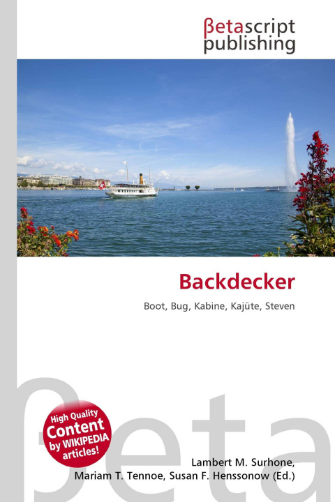 Könyv Backdecker Mariam T. Tennoe