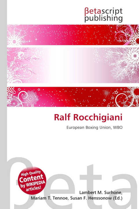Kniha Ralf Rocchigiani Mariam T. Tennoe