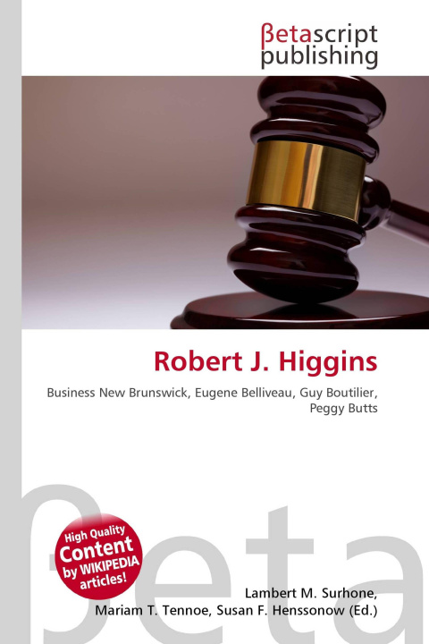 Kniha Robert J. Higgins Mariam T. Tennoe