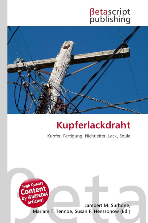 Kniha Kupferlackdraht Mariam T. Tennoe