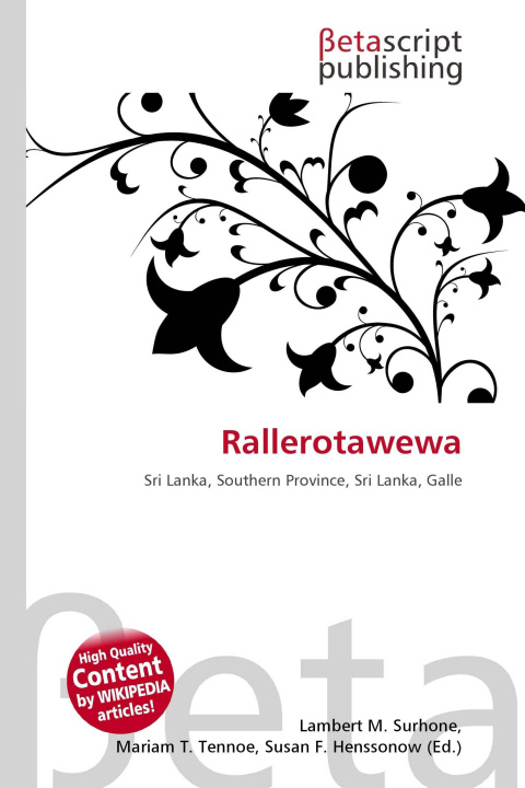 Knjiga Rallerotawewa Mariam T. Tennoe