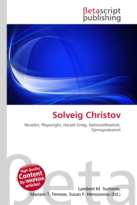 Kniha Solveig Christov Mariam T. Tennoe
