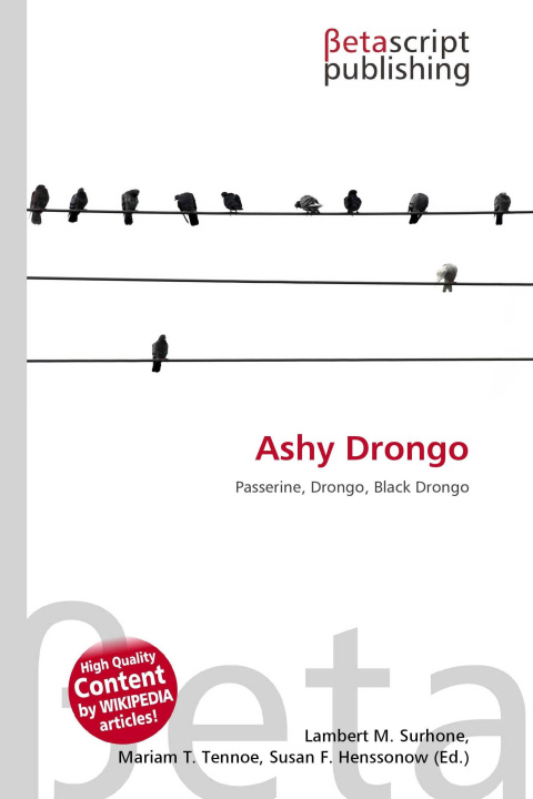 Kniha Ashy Drongo Mariam T. Tennoe