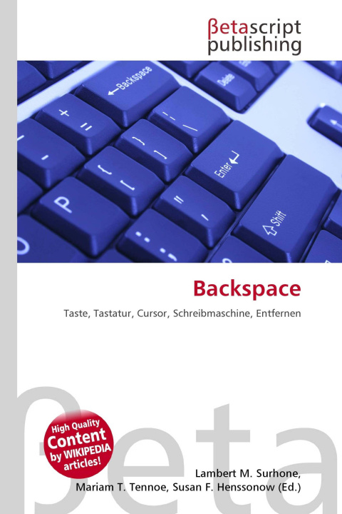 Kniha Backspace Mariam T. Tennoe