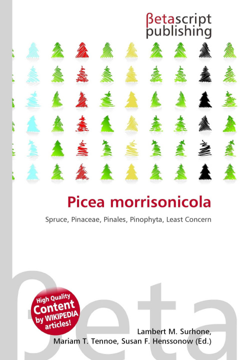 Kniha Picea morrisonicola Mariam T. Tennoe