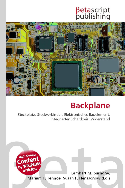 Kniha Backplane Mariam T. Tennoe