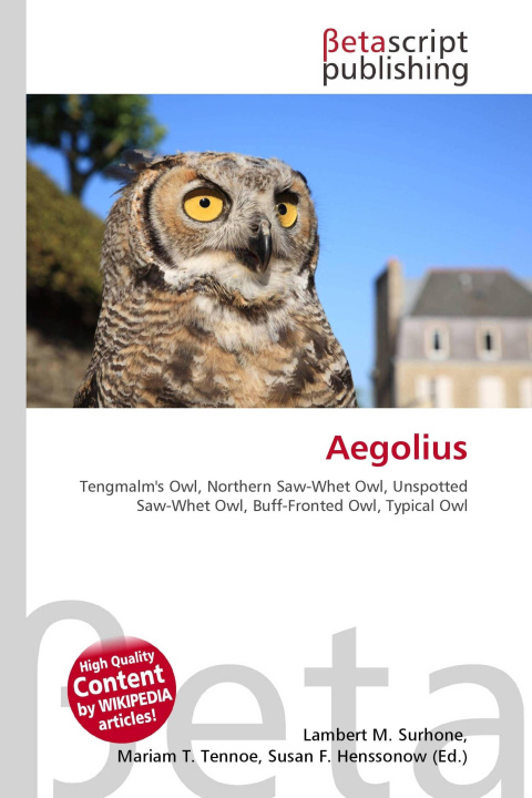 Kniha Aegolius Mariam T. Tennoe