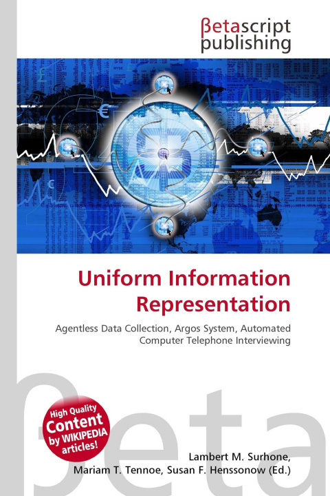 Kniha Uniform Information Representation Mariam T. Tennoe