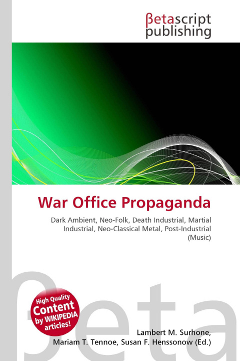 Buch War Office Propaganda Mariam T. Tennoe