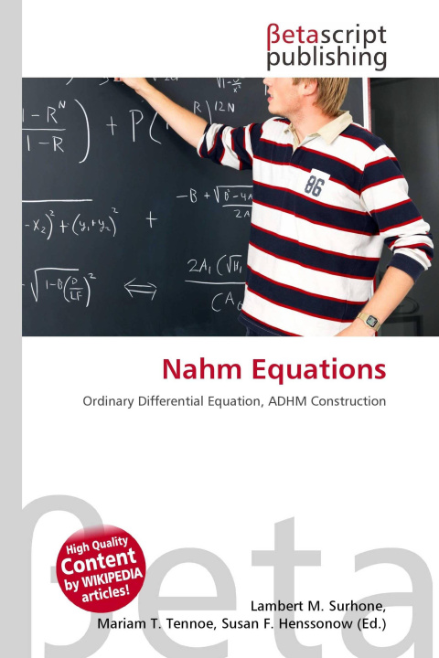 Kniha Nahm Equations Mariam T. Tennoe