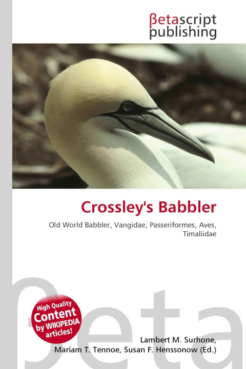 Kniha Crossley's Babbler Mariam T. Tennoe