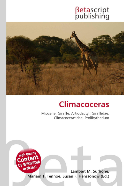 Knjiga Climacoceras Mariam T. Tennoe