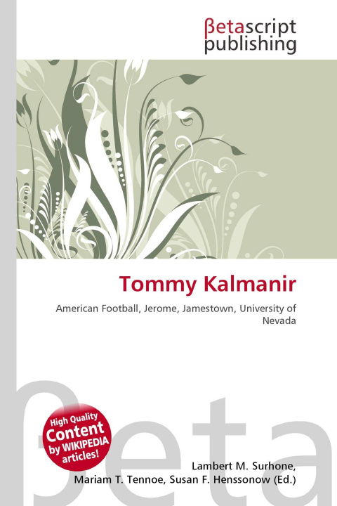 Knjiga Tommy Kalmanir Mariam T. Tennoe