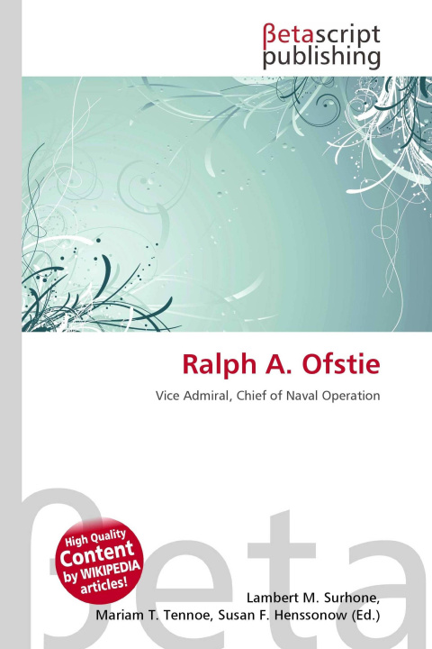 Kniha Ralph A. Ofstie Mariam T. Tennoe