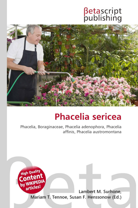 Kniha Phacelia sericea Mariam T. Tennoe