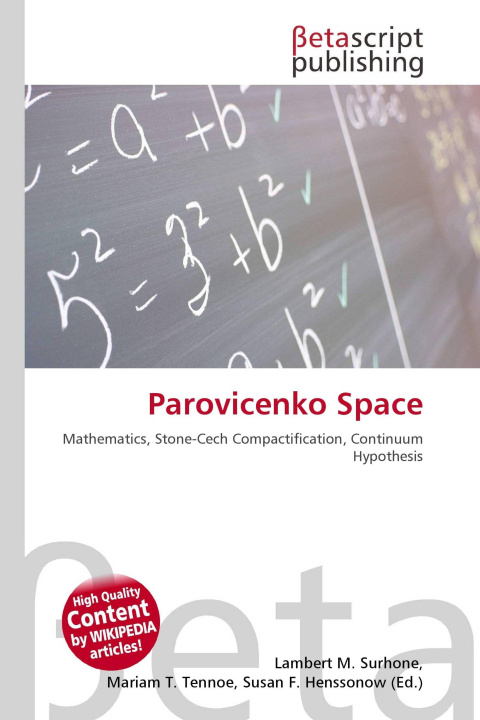 Kniha Parovicenko Space Mariam T. Tennoe