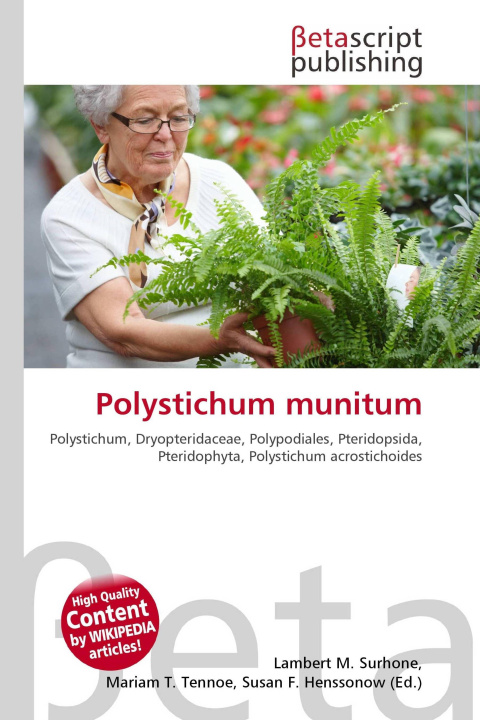 Kniha Polystichum munitum Mariam T. Tennoe