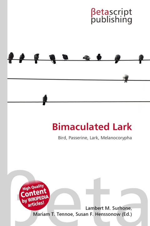 Knjiga Bimaculated Lark Mariam T. Tennoe