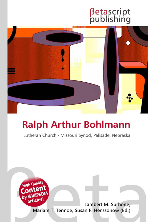 Knjiga Ralph Arthur Bohlmann Mariam T. Tennoe