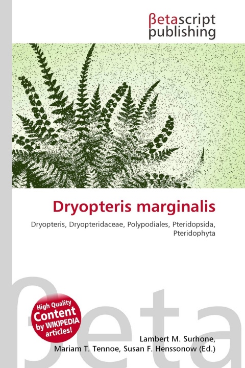 Knjiga Dryopteris marginalis Mariam T. Tennoe