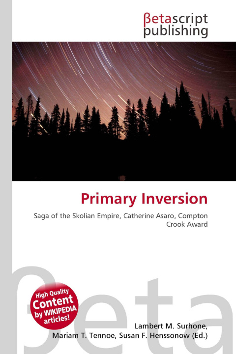 Könyv Primary Inversion Mariam T. Tennoe