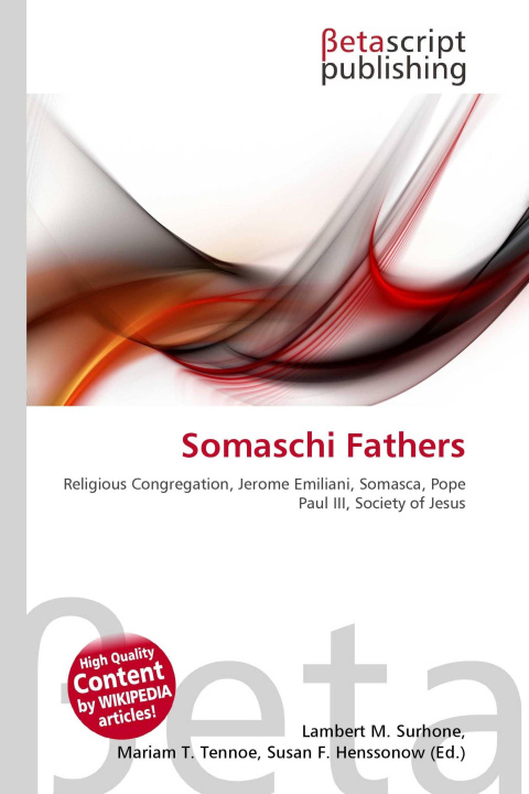 Knjiga Somaschi Fathers Mariam T. Tennoe