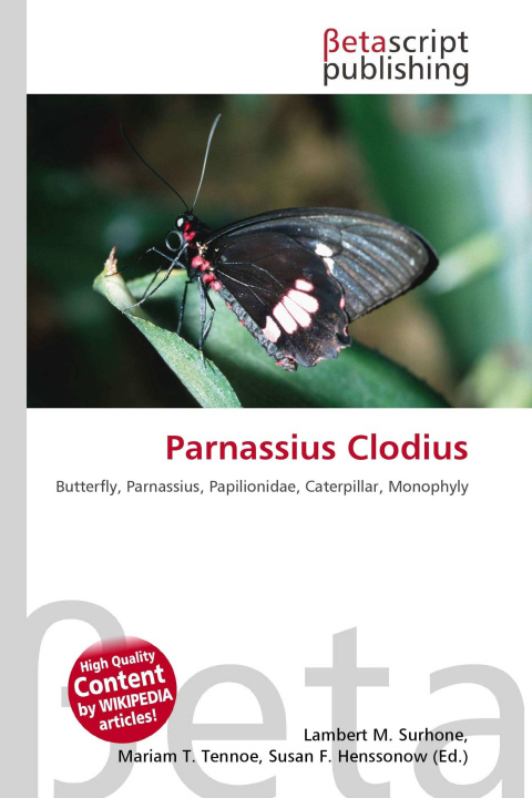 Kniha Parnassius Clodius Mariam T. Tennoe