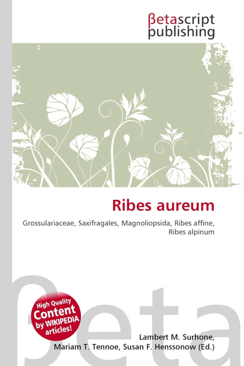 Knjiga Ribes aureum Mariam T. Tennoe