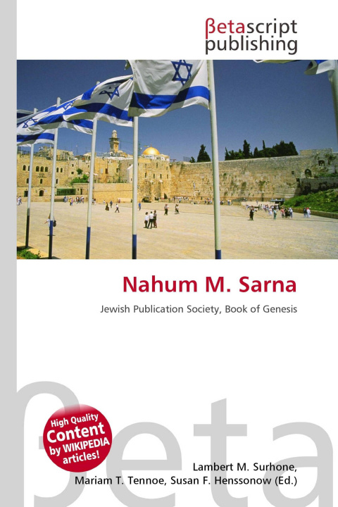 Kniha Nahum M. Sarna Mariam T. Tennoe