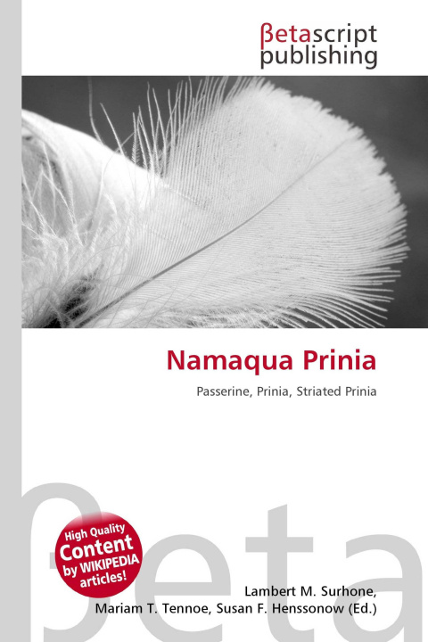 Kniha Namaqua Prinia Mariam T. Tennoe