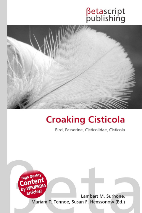Kniha Croaking Cisticola Mariam T. Tennoe