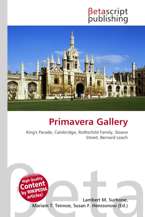 Kniha Primavera Gallery Mariam T. Tennoe